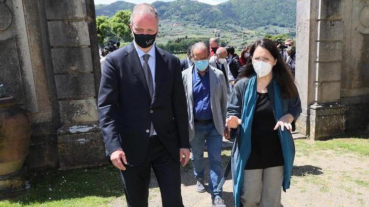 Schmidt a Quarrata conquistato da villa La Magia: «Insieme faremo delle cose belle»