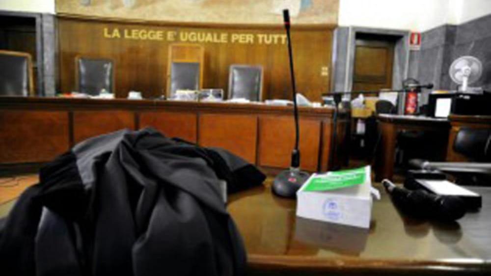 Un'aula di tribunale (foto d'archivio)