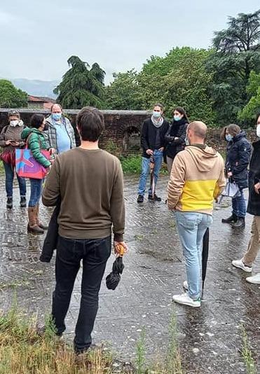 Pieno di visitatori alla Fortezza Santa Barbara di Pistoia 