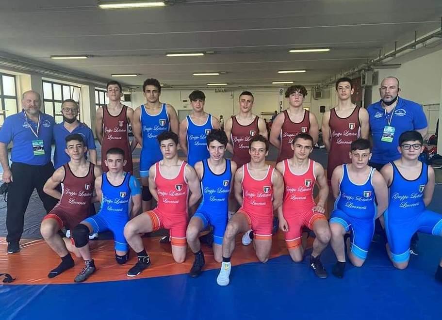 Sette titoli italiani a Livorno ai tricolori di lotta: Vassilj d’oro in nome del padre 