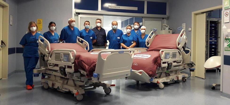 Donati letti tecnologici per la Rianimazione del pronto soccorso 
