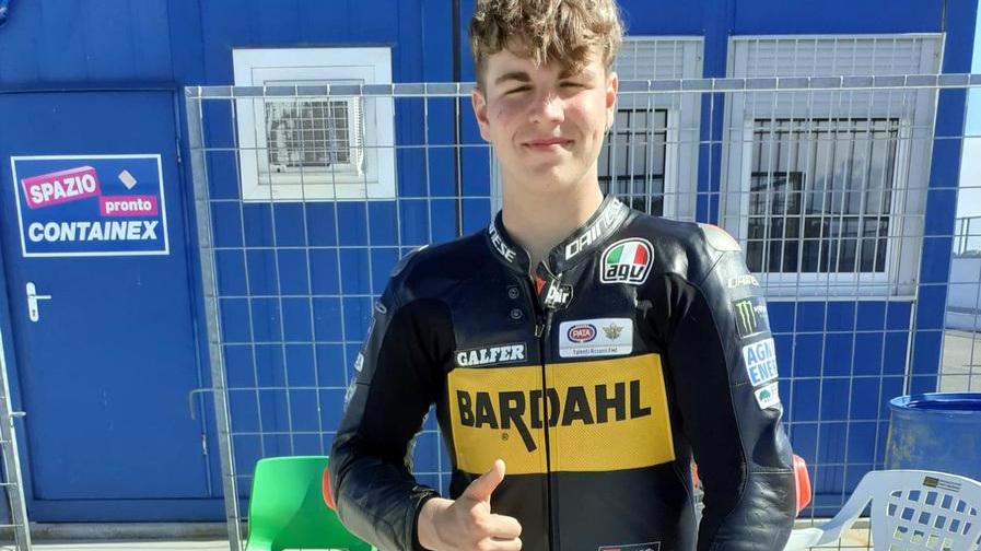 Li manda Valentino Rossi Tre piloti del suo team ieri al circuito di Pomposa