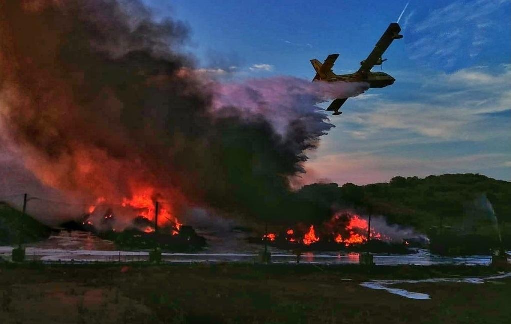 Incendio nella discarica, il Cipnes a giudizio 