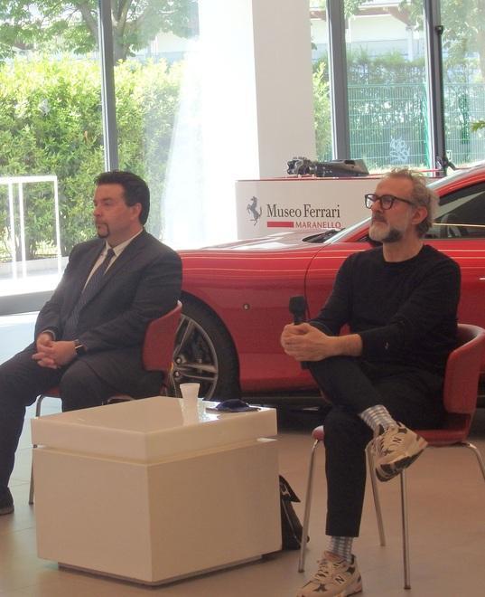 Maranello. Bottura: «La mia Motor Valley dove il taxi è una Ferrari» 