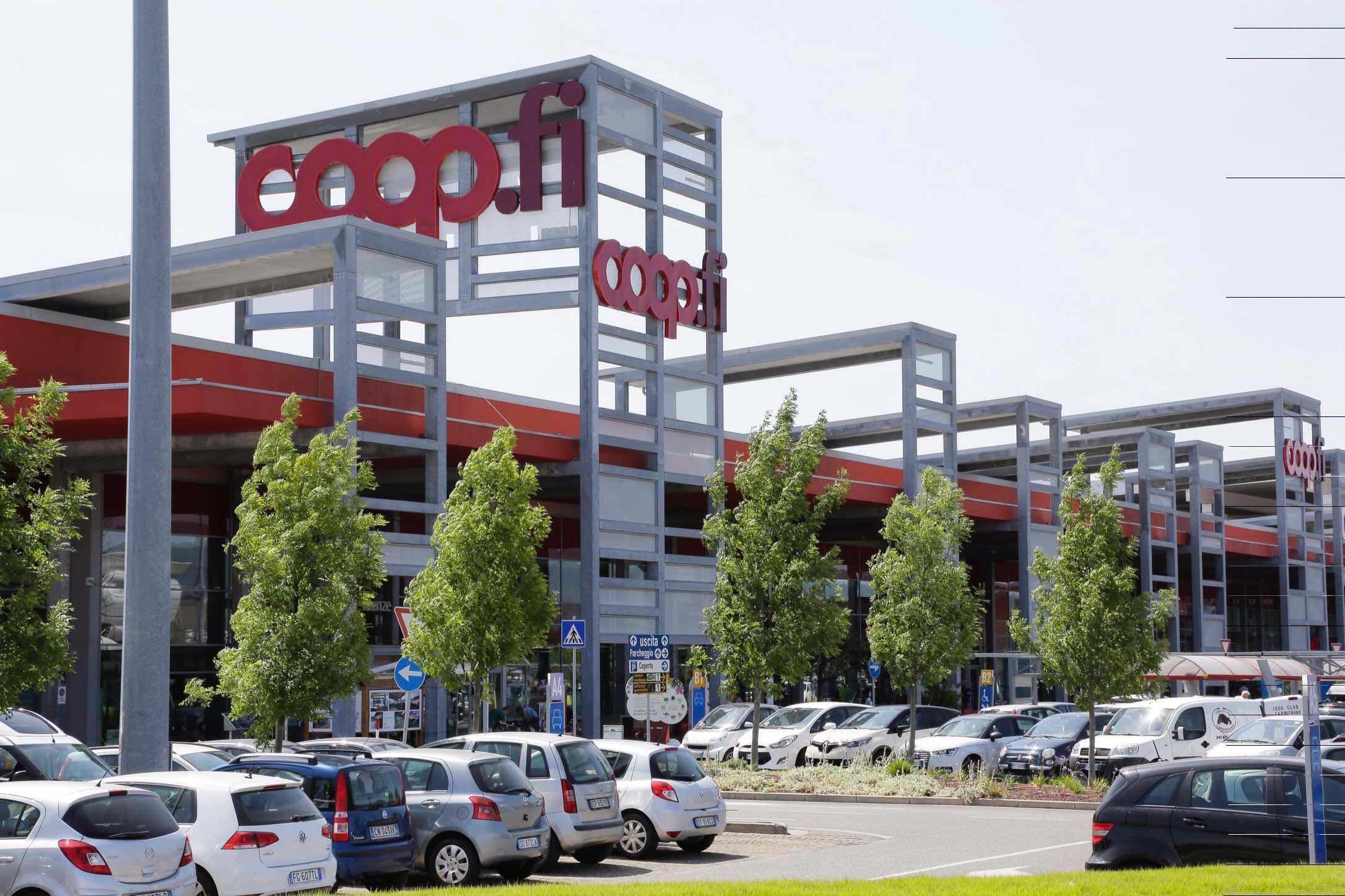 Il centro commerciale Parco Prato
