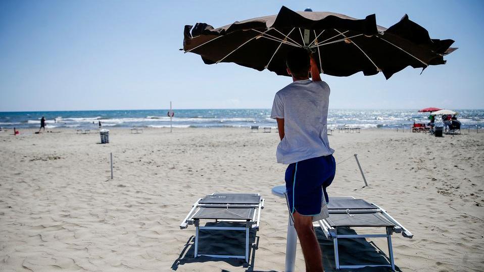 Nella foto una spiaggia