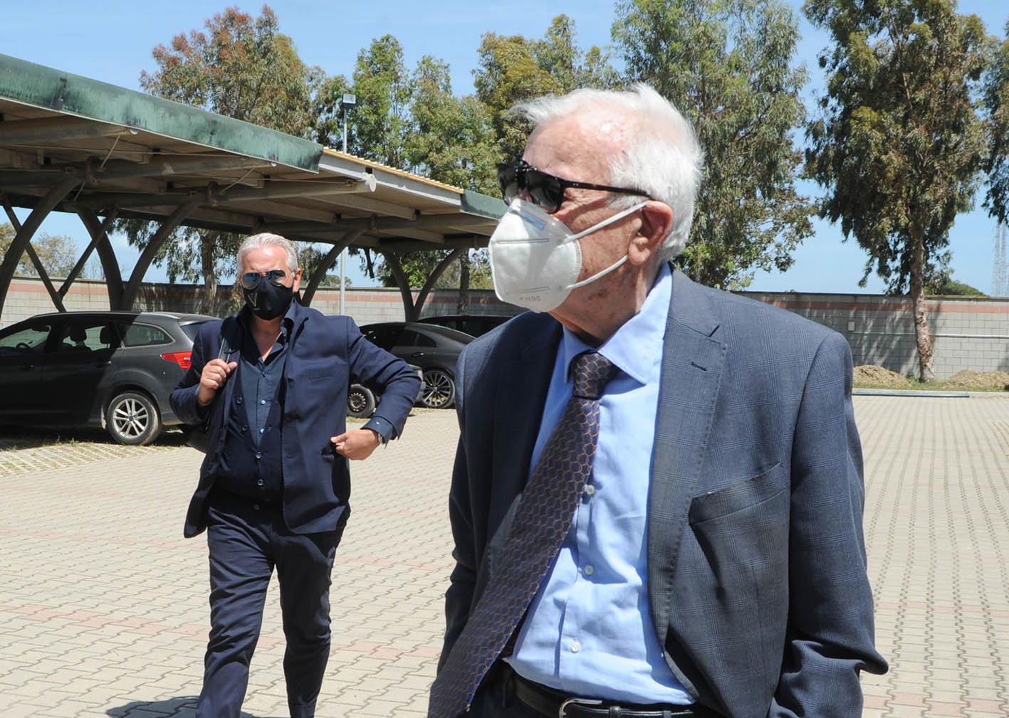 Il presidente di Rimateria Francesco Pellati (foto Paolo Barlettani)