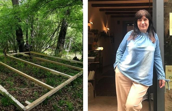 Un campeggio glamour nel bosco di Zancona 