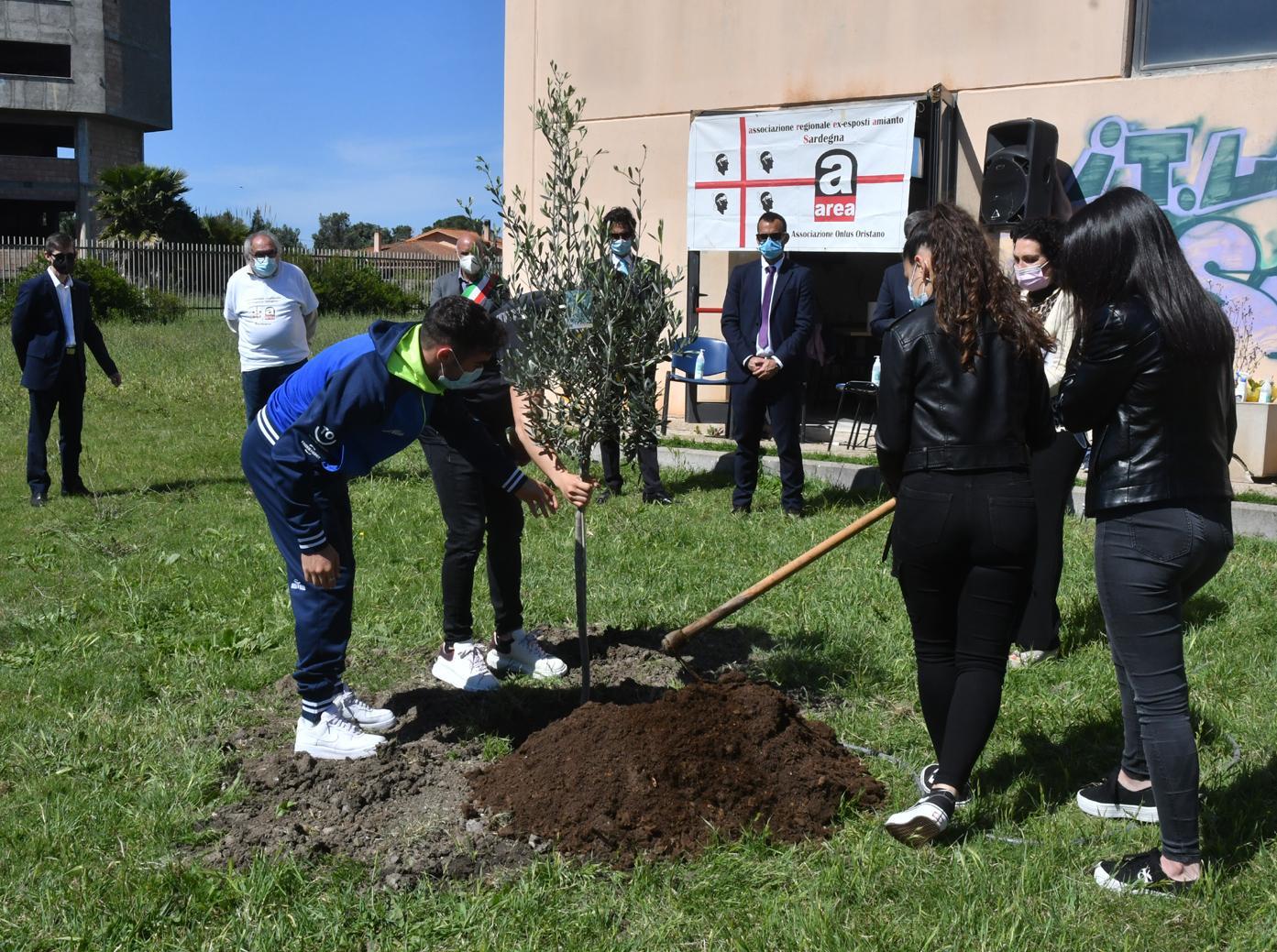 Un albero per ricordare tutte le vittime dell’amianto