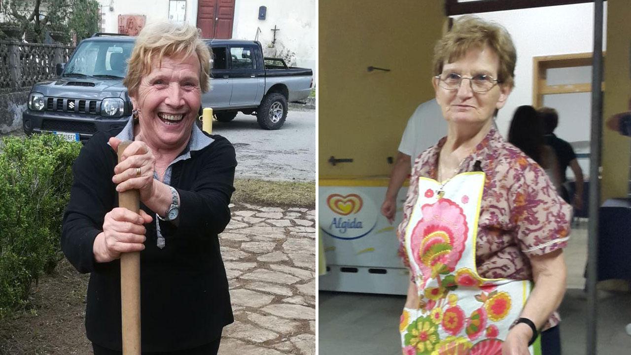 Da sinistra, le sorelle Anna e Maria Pia Venturi, storiche volontarie del circolo di Iano