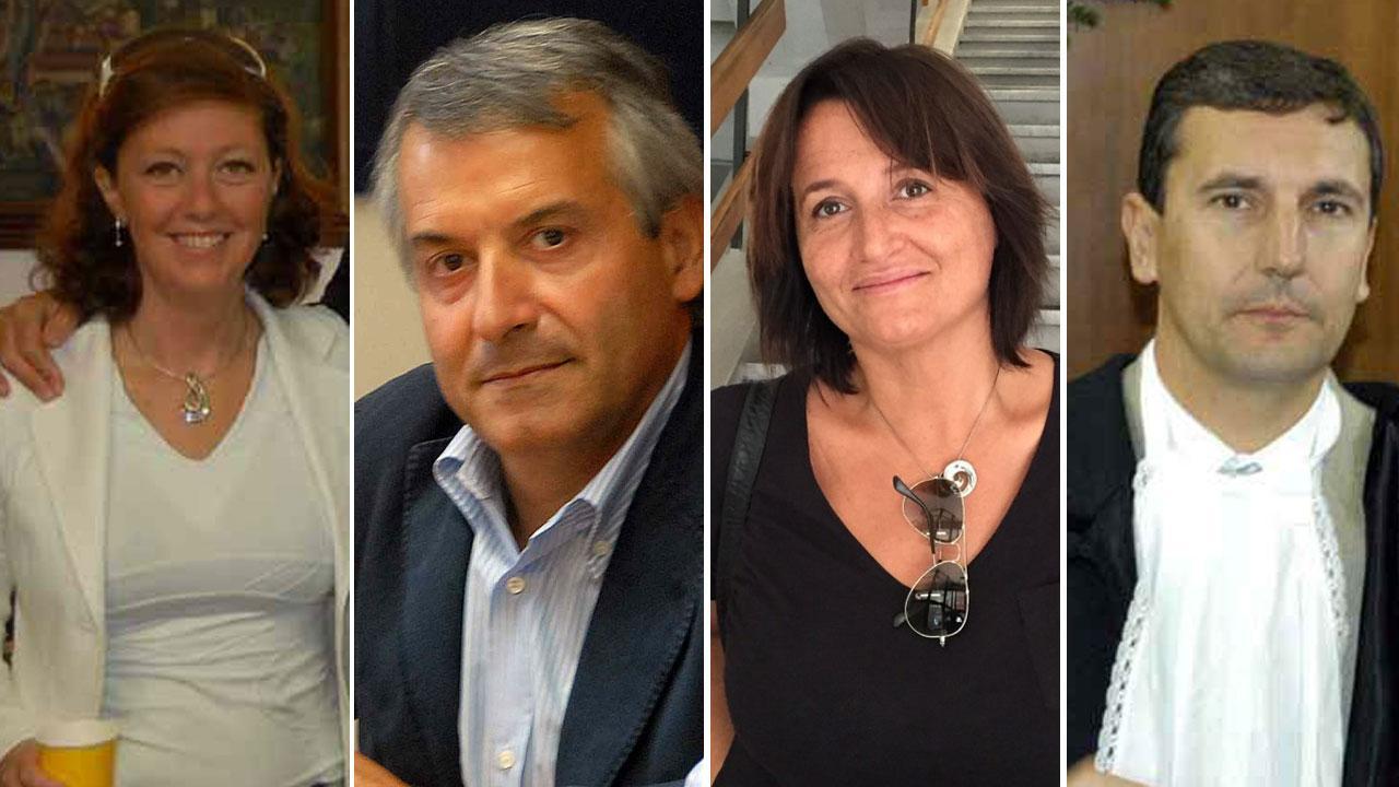 Claudia Laudanna, Giovanni Nanni, Salvatore Gioè e Anna Galleni