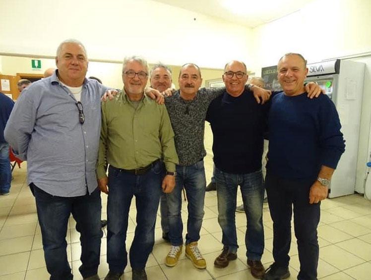 Massimo Pulcini è il primo da sinistra
