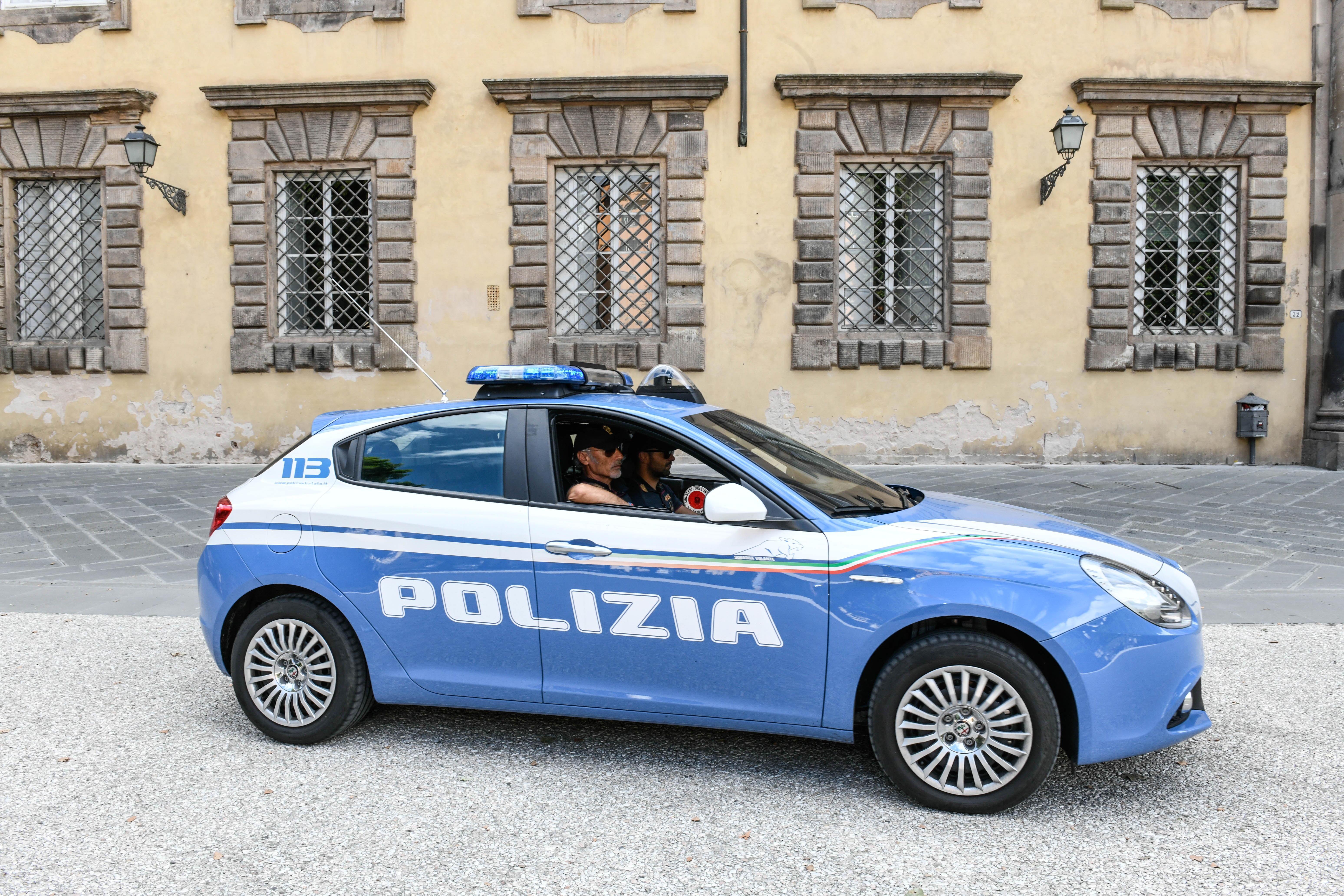 Una pattuglia della polizia (Foto d'archivio)