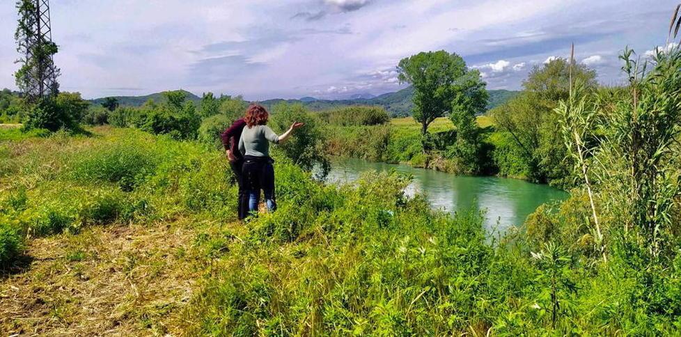 Lavori ad Avane per consolidare le sponde del fiume