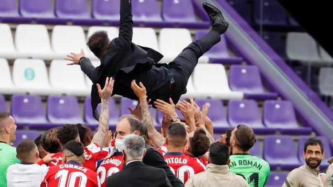 Simeone in trionfo a Madrid con l’Atletico