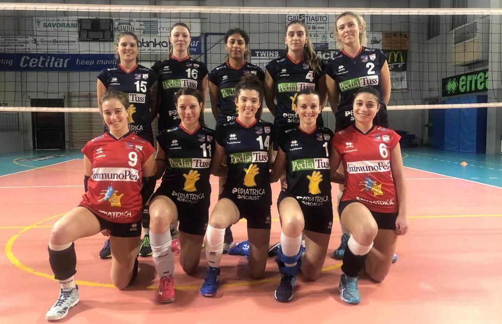 PediaTuss Casciavola supera il Dream Volley Migliarino marcia come un rullo compressore 
