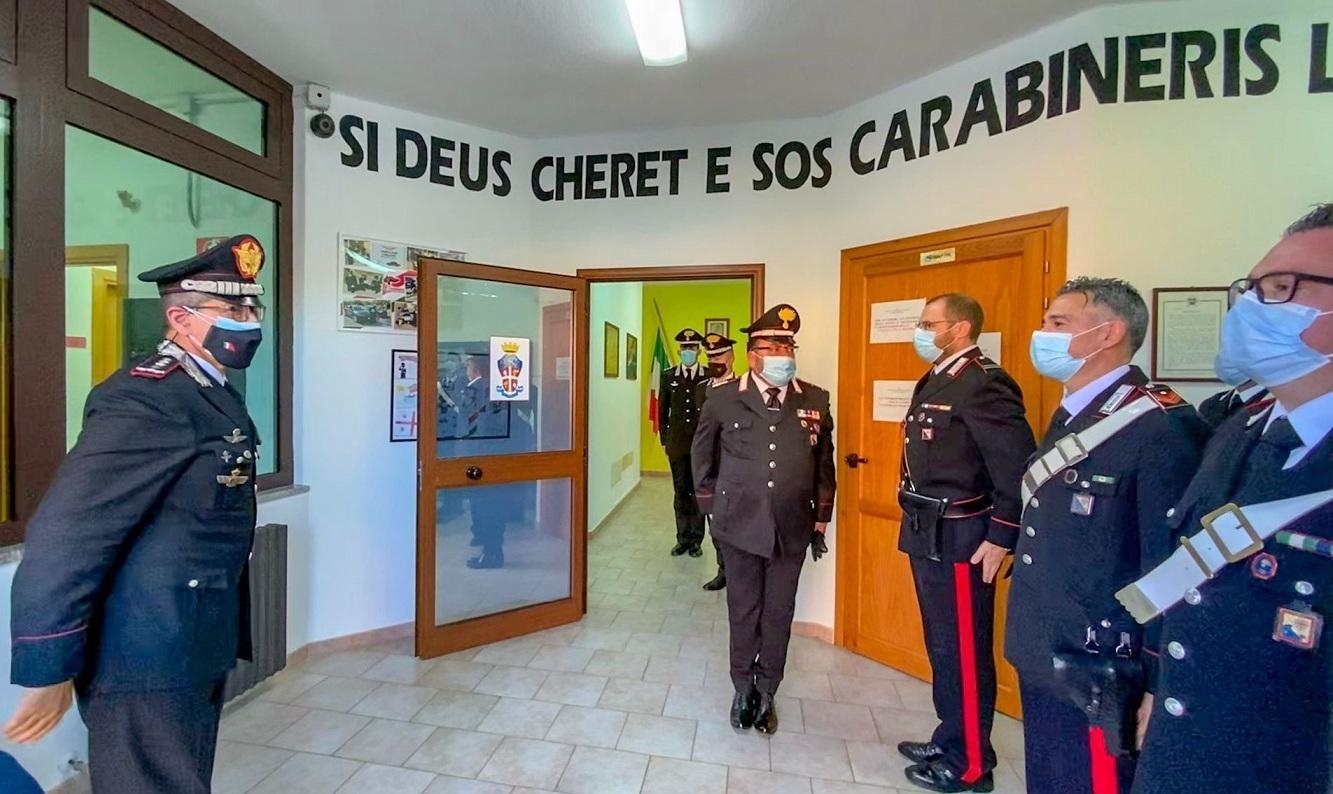 Carabinieri. Il generale Burgio in visita al comando provinciale