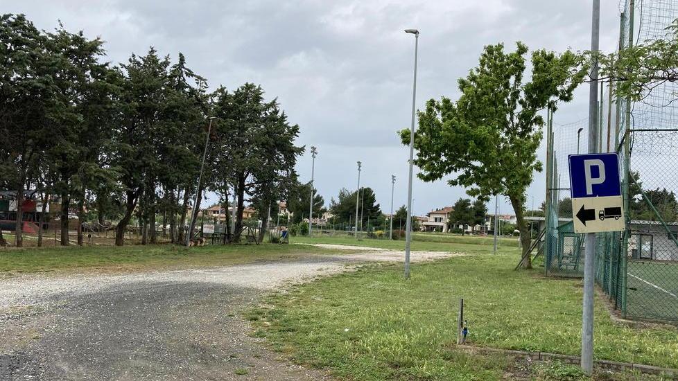 L’area dove viene realizzata la “scuola volano”