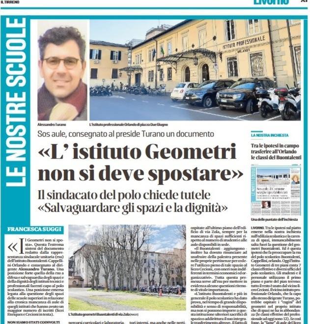 Liceo di via della Bassata anche qui servono spazi