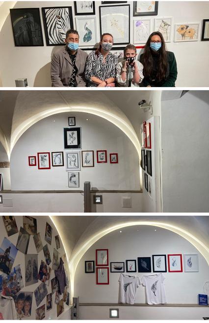 Via alla mostra coi disegni di Alessio