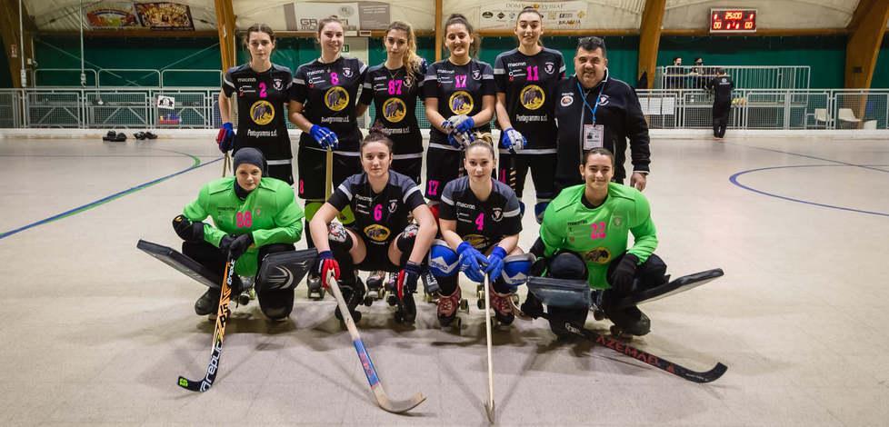 Le ragazze del Roller al primo anno di A1 arrivano a sfiorare le final four scudetto