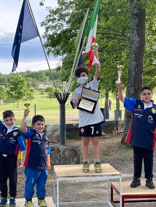 Benedetti e Pieroni firmano la categoria “A” a Coscogno Bizzini primo tra i Pulcini