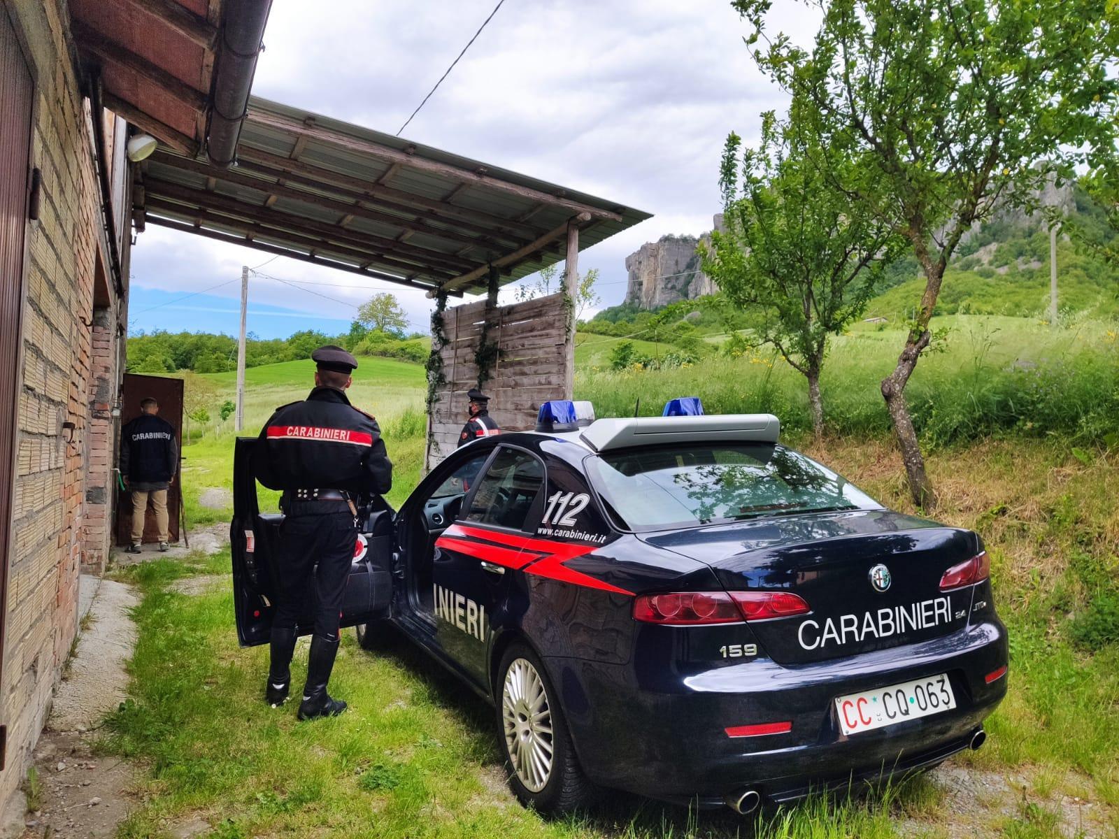 La cascina dove avvenne l'aggressione a Casale di Castelnovo Monti