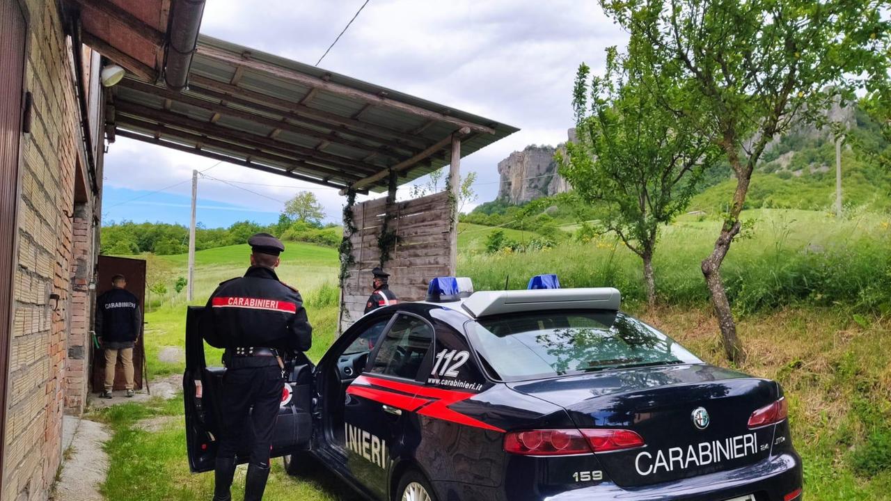 La cascina dove avvenne l'aggressione a Casale di Castelnovo Monti