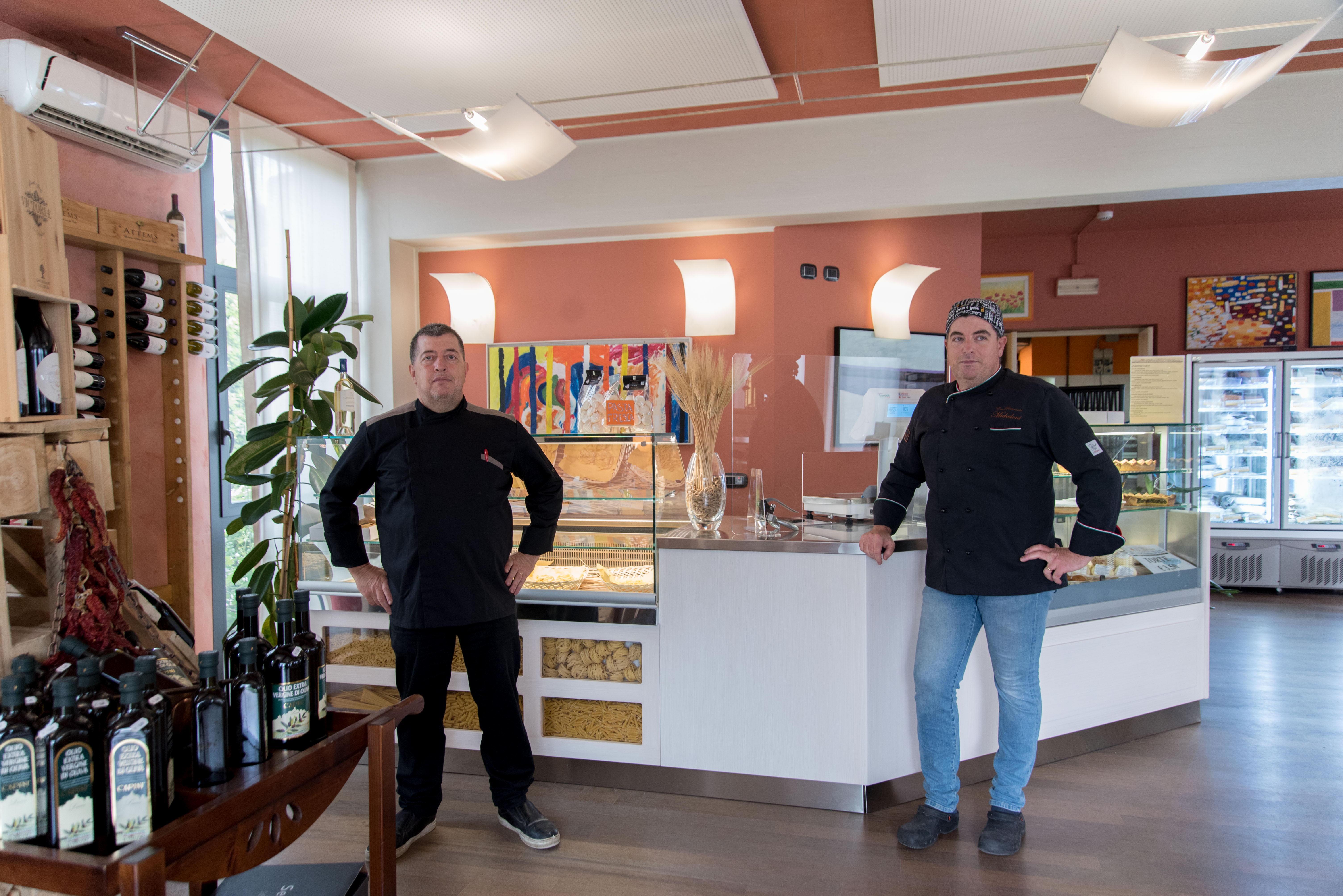 I fratelli Micheloni (foto di Ilaria Genovesi)