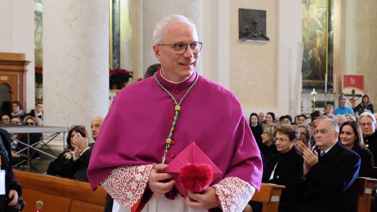 Monsignor Giuseppe Baturi, arcivescovo di Cagliari