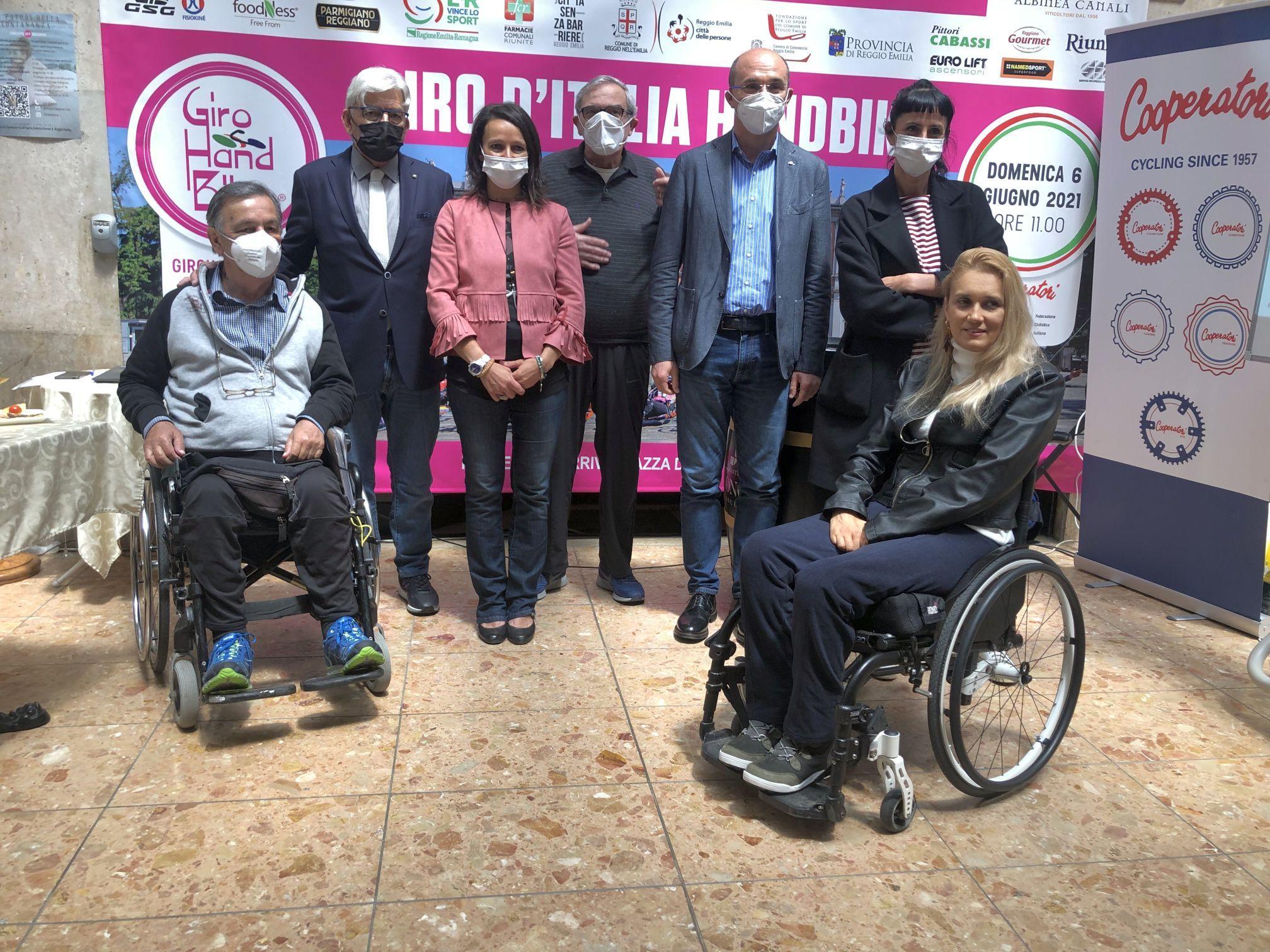Il 6 giugno parte da Reggio Emilia il Giro d'Italia Handbike 2021 