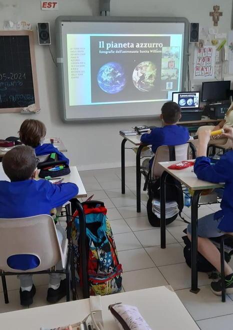 Ragazzi a lezione per conoscere l’ambiente