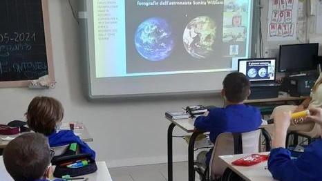 Ragazzi a lezione per conoscere l’ambiente