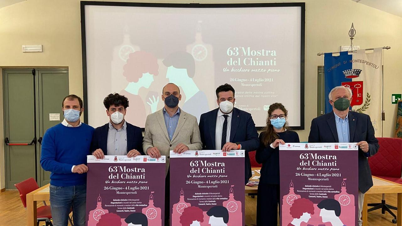 Presentata la 63^ edizione della Mostra del Chianti che si svolgerà dal 26 giugno al 4 luglio 2021 a Montespertoli