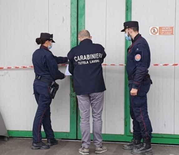 I carabinieri chiudono la confezione di Montemurlo