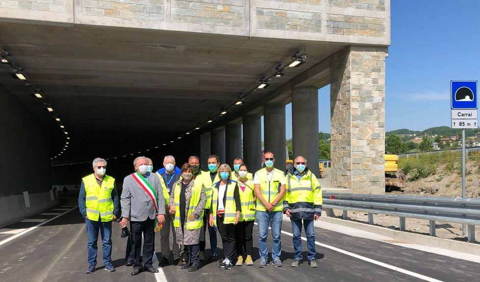 Pavullo. Ecco il nuovo tunnel del Carrai con la viabilità anti-incidenti 