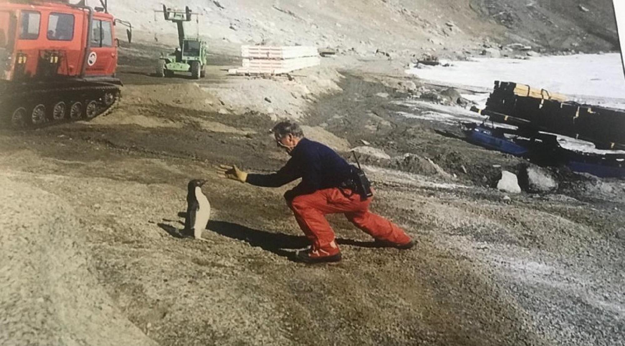 Pietro Amadio in Antartide