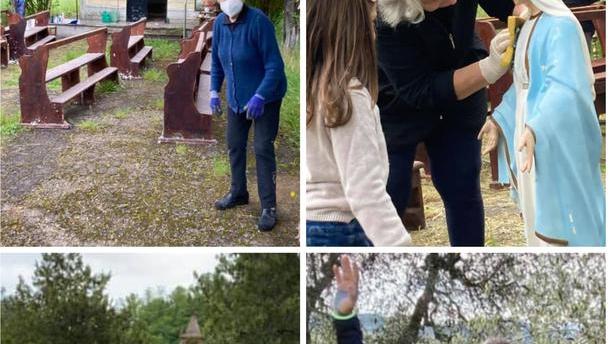Riprende vita la chiesetta di Chiecinella con il rosario