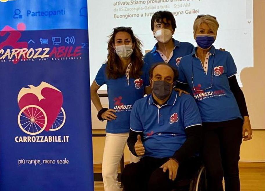 Una città senza barriere nei disegni degli studenti 