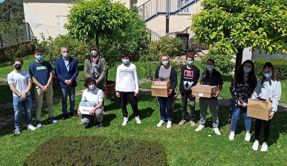 Borracce ecologiche in regalo agli studenti dell’agrario Anzilotti 