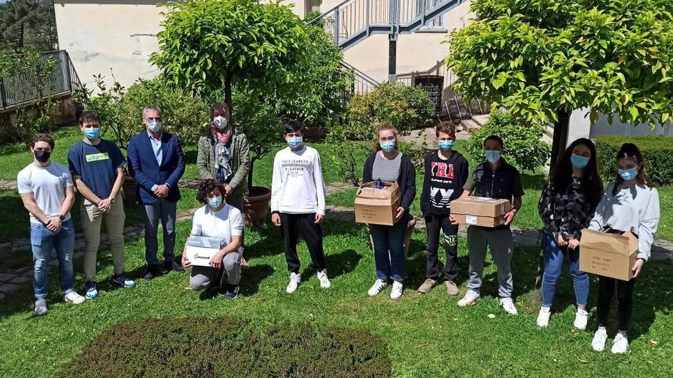 Borracce ecologiche in regalo agli studenti dell’agrario Anzilotti