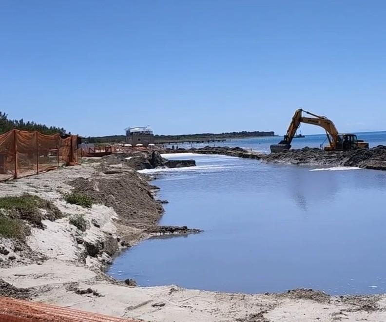 Dal bagno Dune Mosse fino al punto azzurro