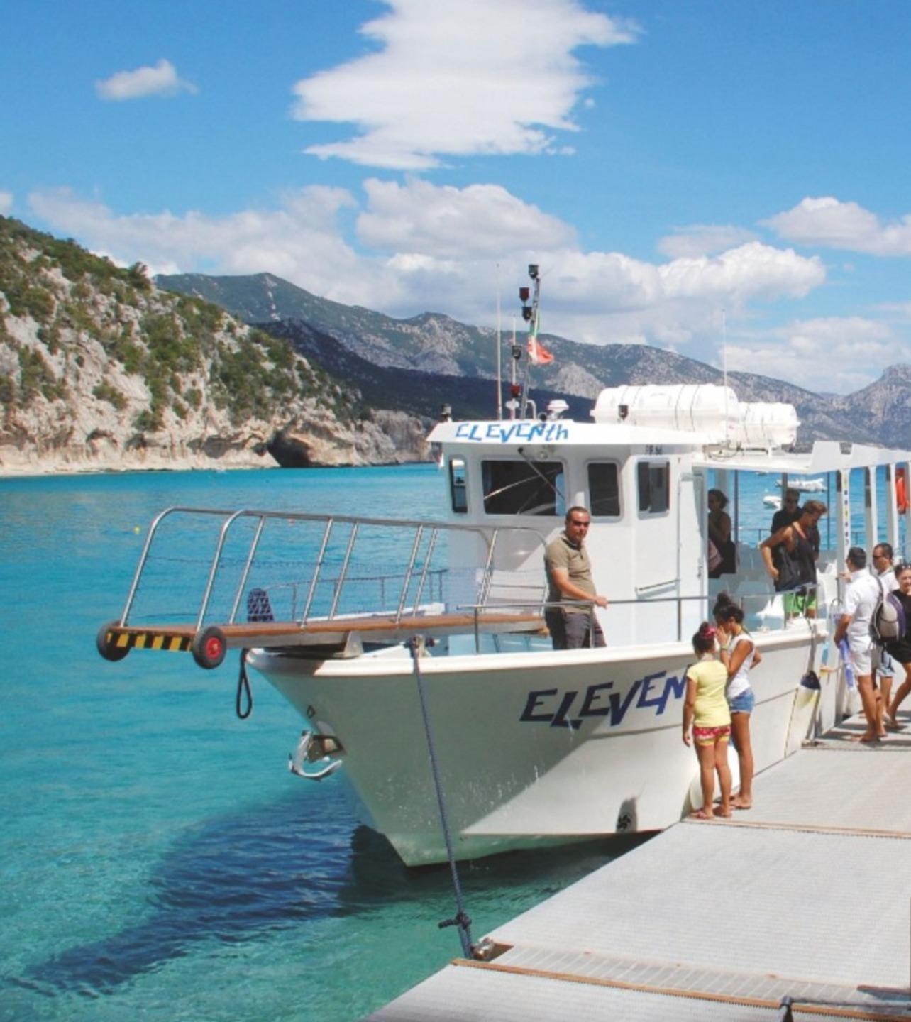 Il pontile di Cala Luna operativo per la stagione 