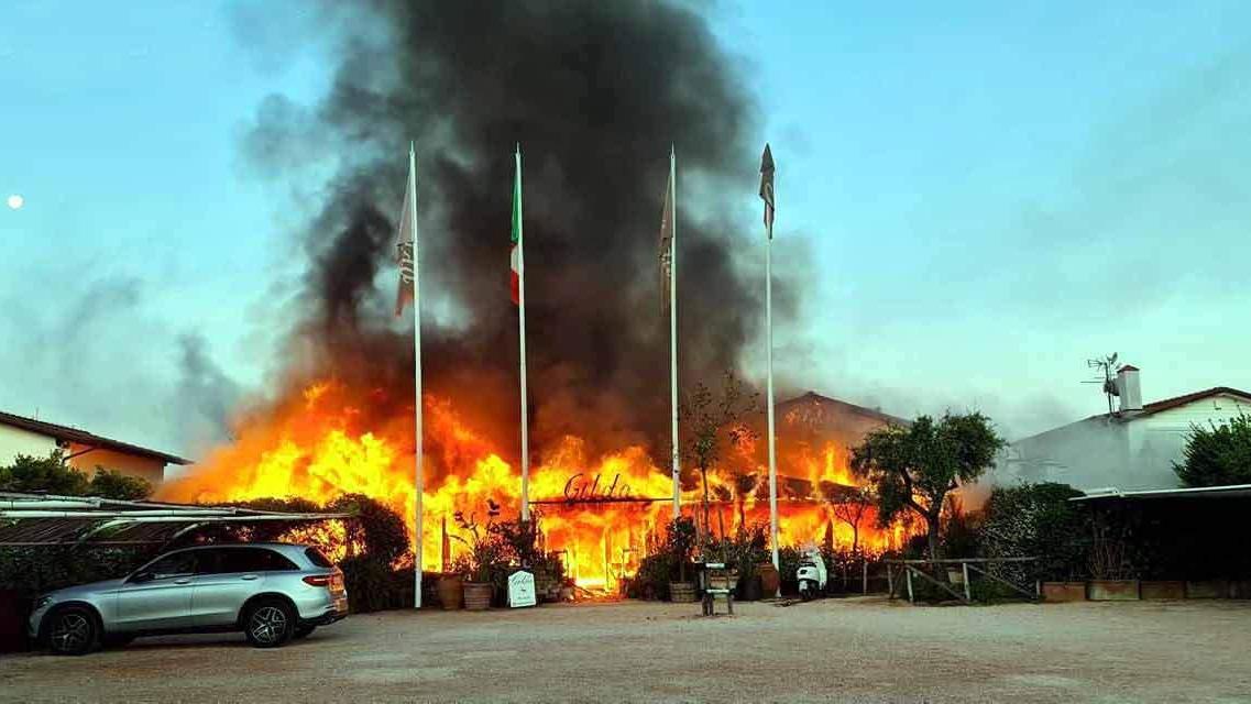Il bagno in fiamme