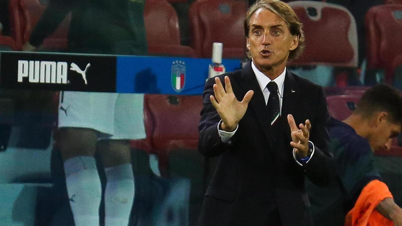 Mancini dopo Italia-San Marino: "Soddisfatto, ma sui convocati ho ancora dei dubbi»