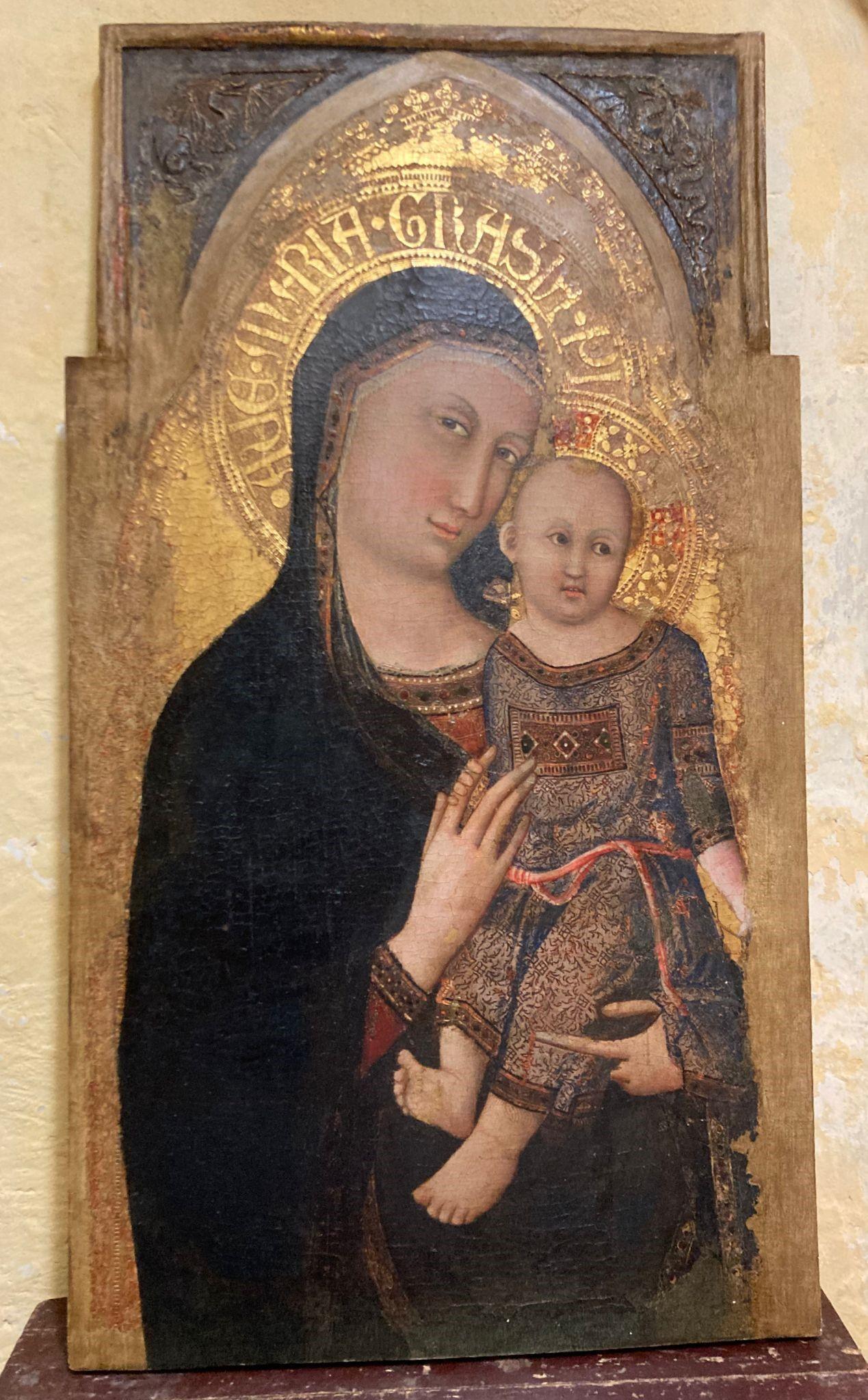 Palaia riabbraccia il suo gioiello nascosto, l’opera arriva nella Pieve con la scorta 
