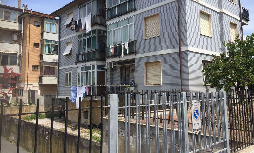 Il condominio di via Tommasi