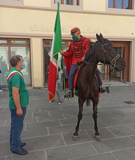 Arriva a Camaiore la staffetta garibaldina