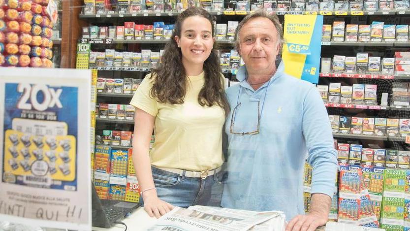 Vinti 500mila euro alla tabaccheria di Giovanni Paladini