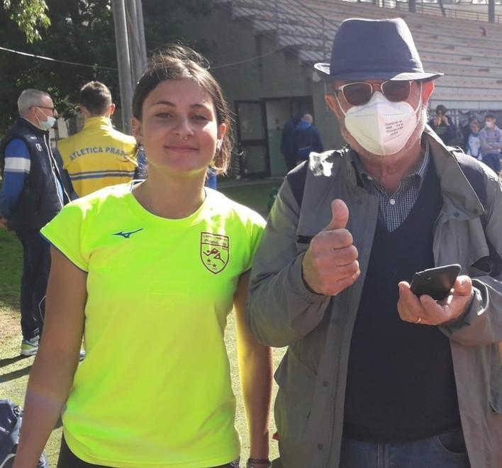 A Cecina, Caterina Pagnini si migliora nei 200 metri 